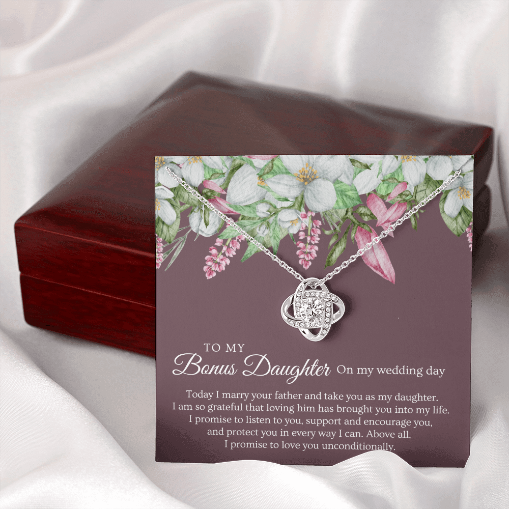 Stepdaughter Wedding Gift | Promise Necklace 0551T3