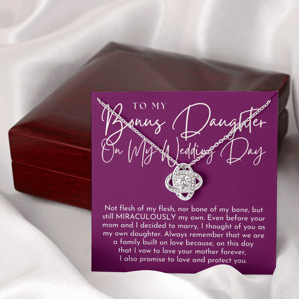 Stepdaughter Wedding Gift | On This Day Necklace 0555T4