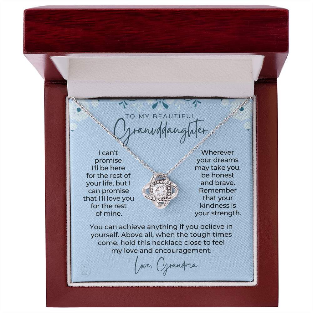 Granddaughter Gift | My Promise Necklace 0546T12