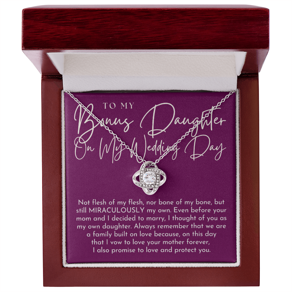 Stepdaughter Wedding Gift | On This Day Necklace 0555T4