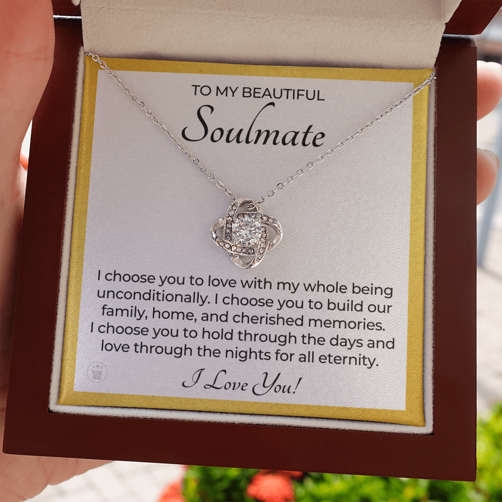 Soulmate Gift | I Choose Necklace 0535T7
