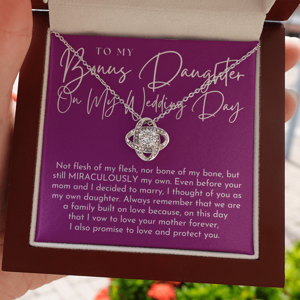 Stepdaughter Wedding Gift | On This Day Necklace 0555T4