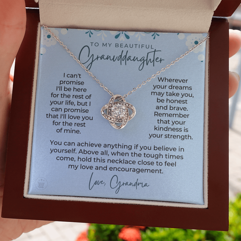 Granddaughter Gift | My Promise Necklace 0546T12