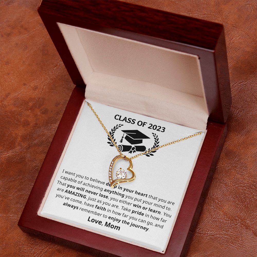 Graduation Gift For Her | Believe Necklace 0845FT1