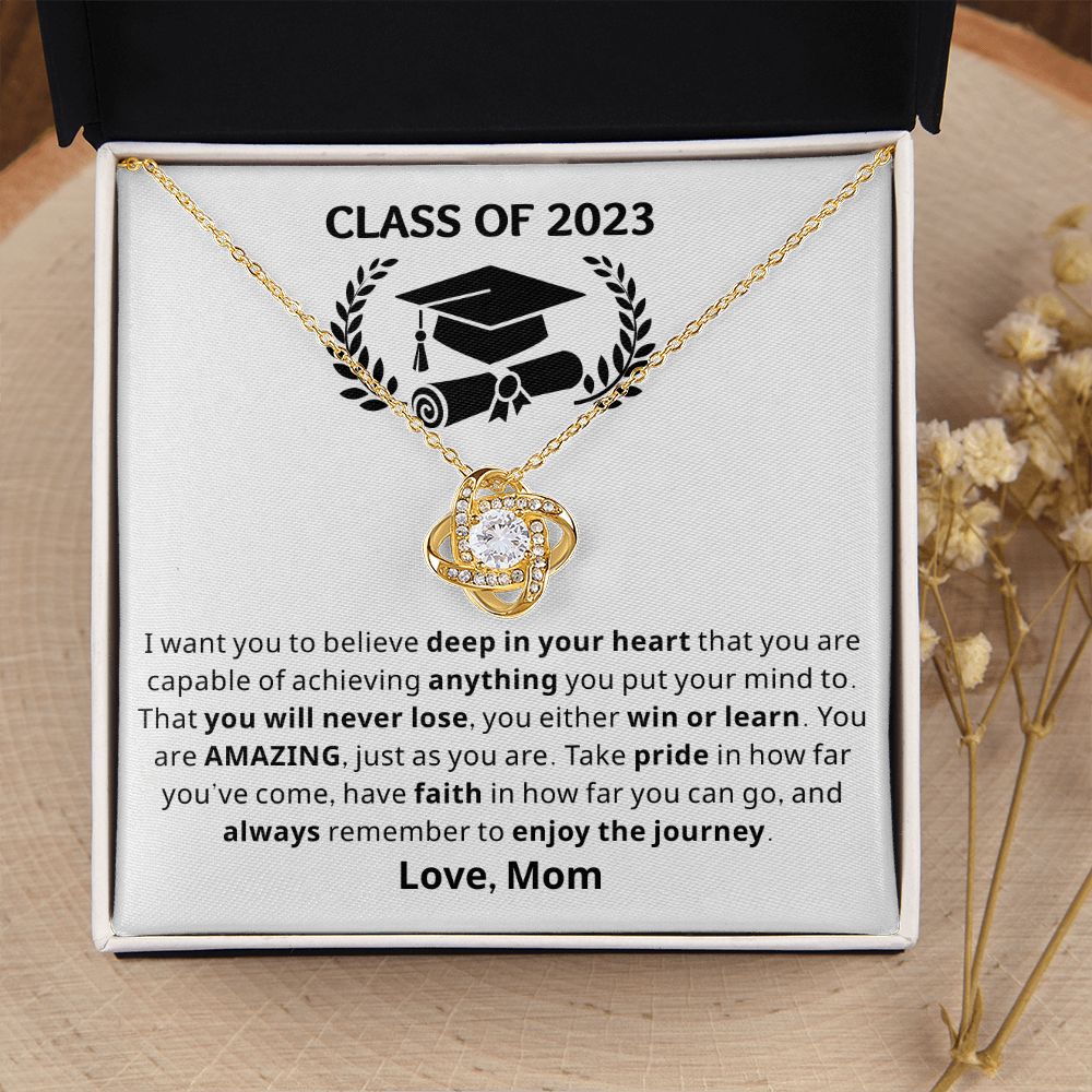 Graduation Gift For Her | Believe Necklace 0845LT1