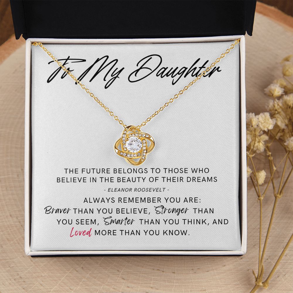 Graduation Gift For Her | Believe Necklace 0839LT1