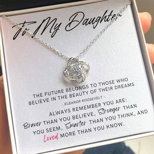 Graduation Gift For Her | Believe Necklace 0839LT1