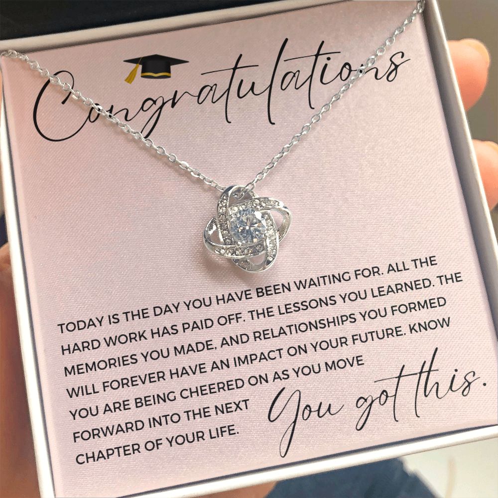 Graduation Gift For Her | You Got This Necklace 0841LT6