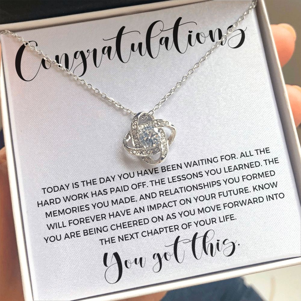 Graduation Gift For Her | You Got This Necklace 0841LT1