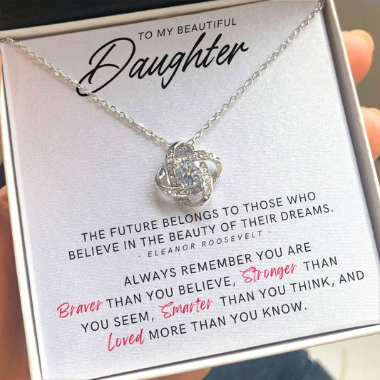 Graduation Gift For Her | Believe Necklace 0835LT1