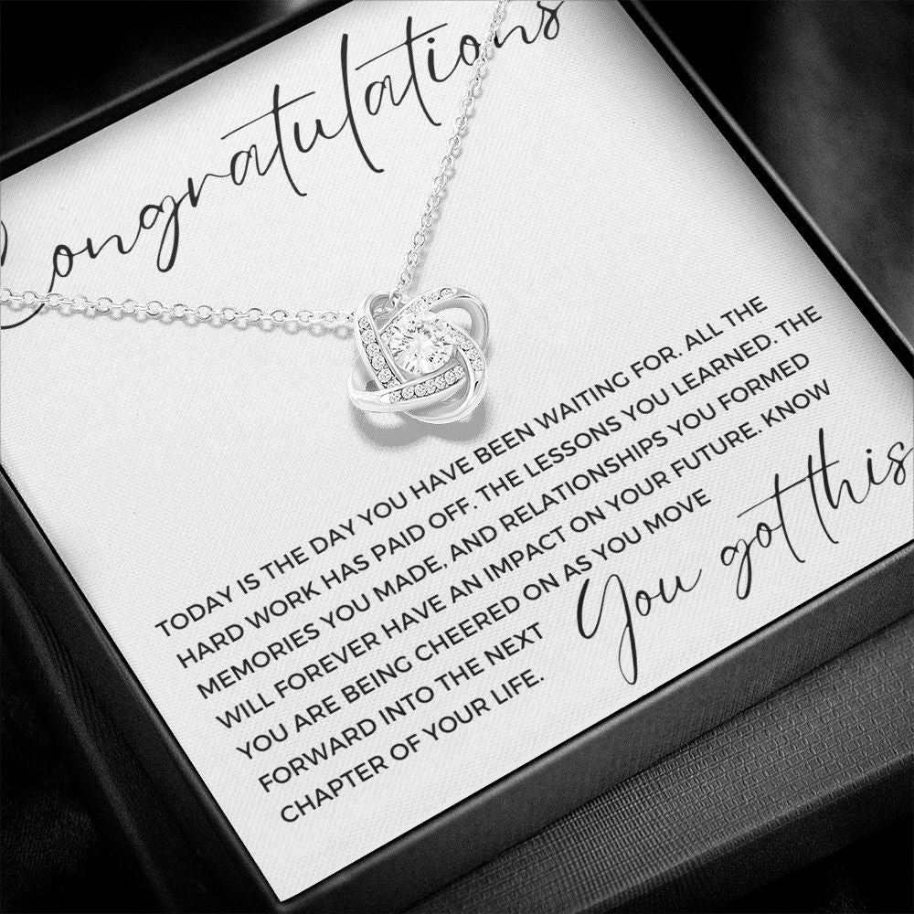 Graduation Gift For Her | You Got This Necklace 0841LT4