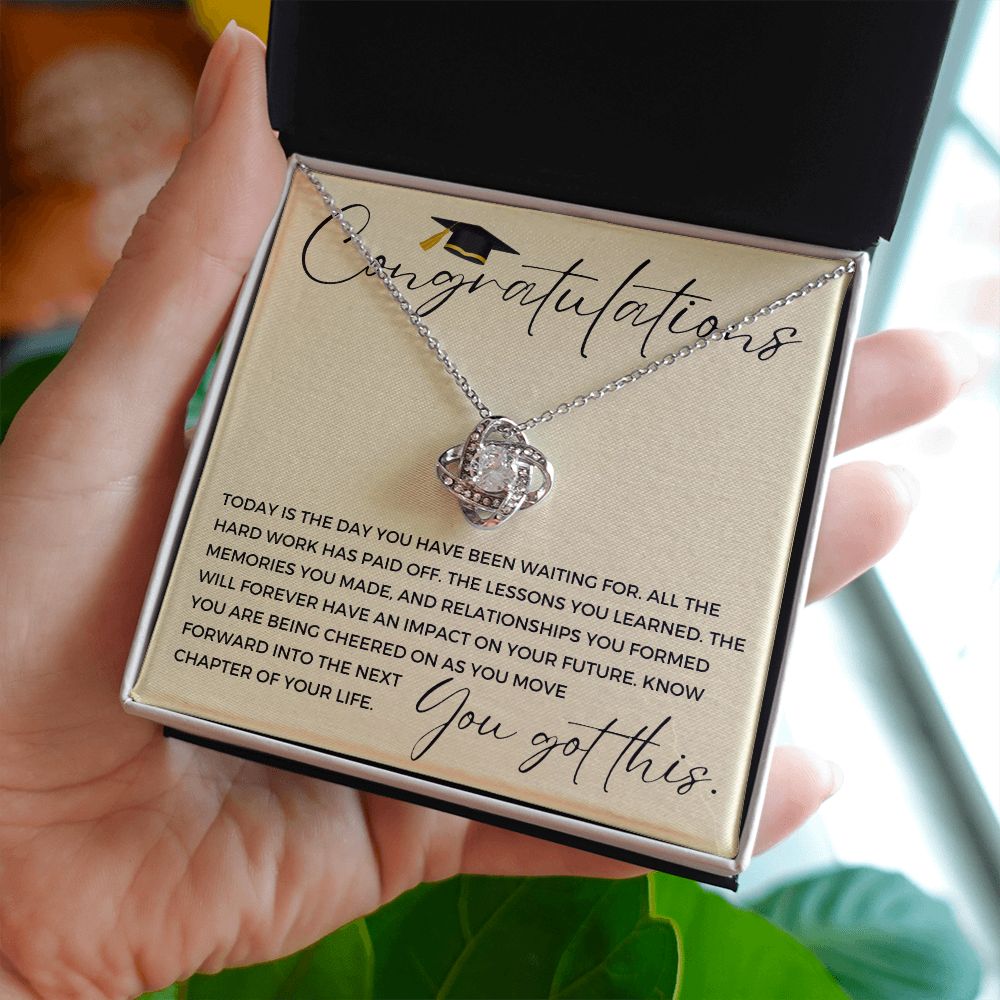 Graduation Gift For Her | You Got This Necklace 0841LT7