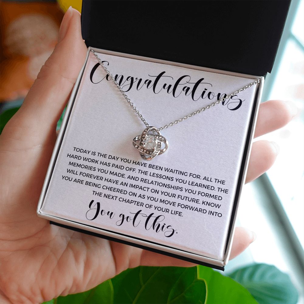 Graduation Gift For Her | You Got This Necklace 0841LT1