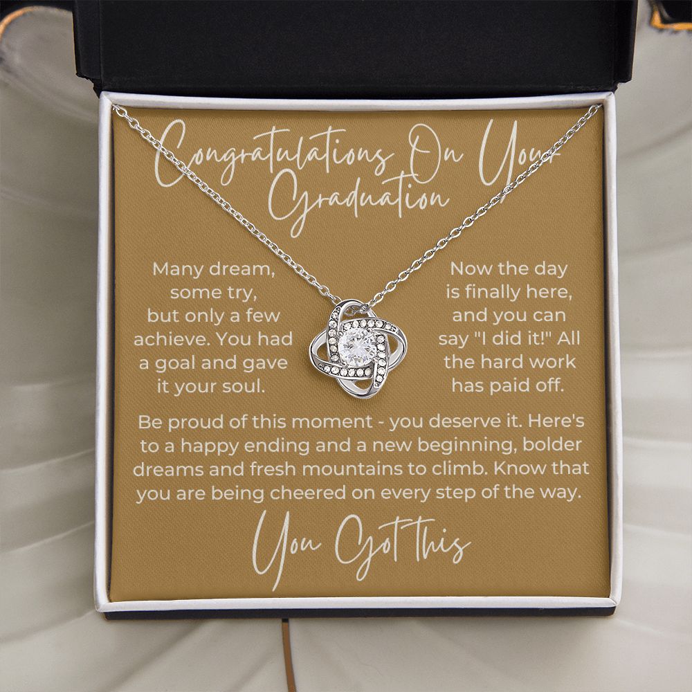 Graduation Gift For Her | Be Proud Necklace 0837LT7