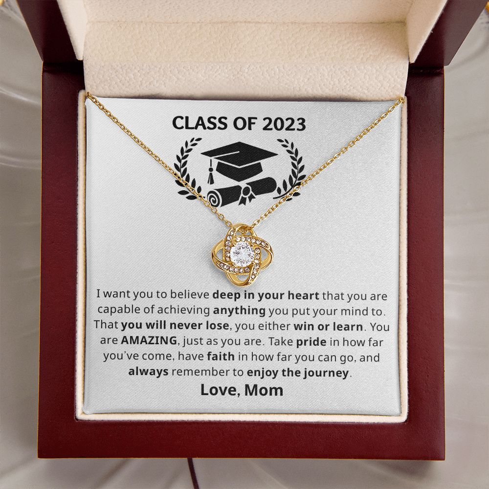 Graduation Gift For Her | Believe Necklace 0845LT1