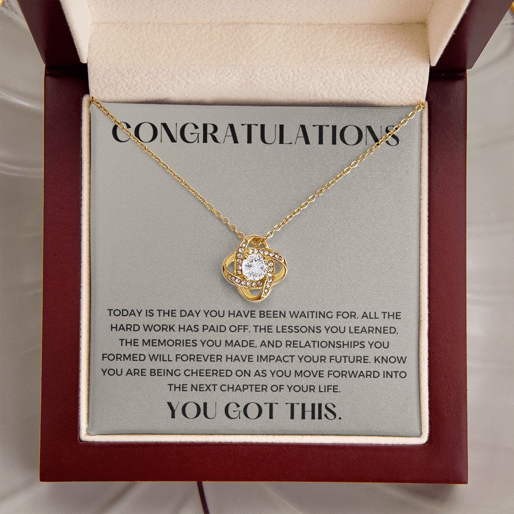 Graduation Gift For Her | You Got This Necklace 0841LT3