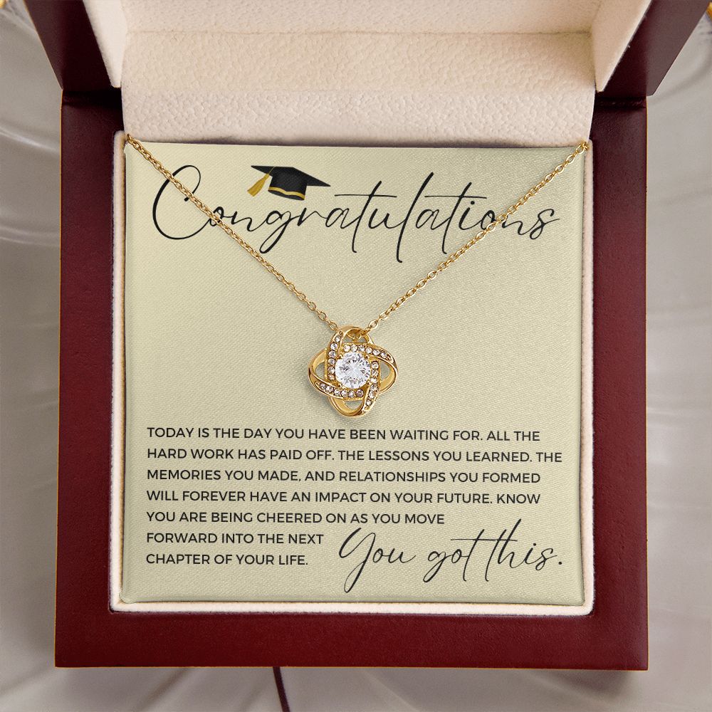 Graduation Gift For Her | You Got This Necklace 0841LT7