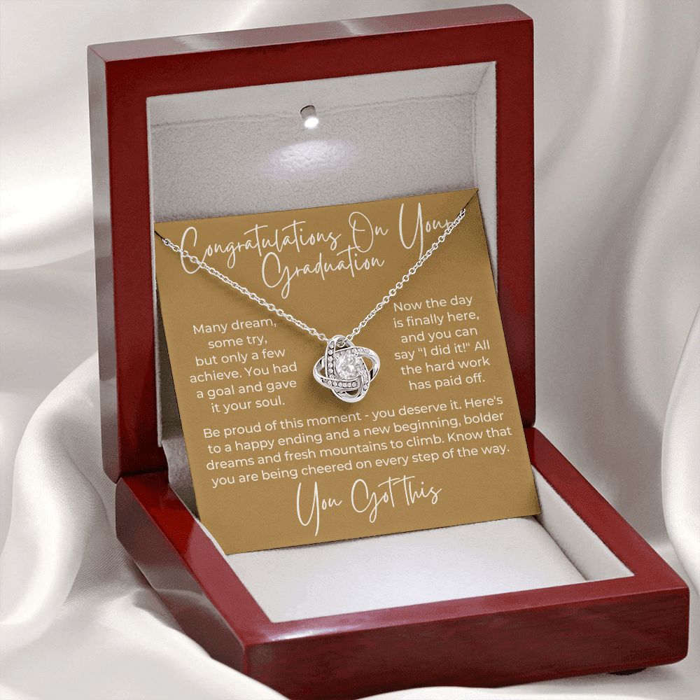 Graduation Gift For Her | Be Proud Necklace 0837LT7