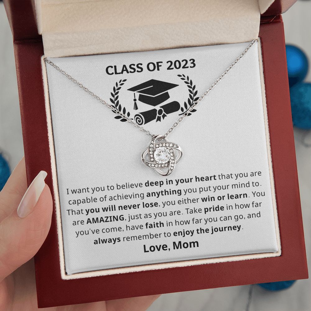 Graduation Gift For Her | Believe Necklace 0845LT1