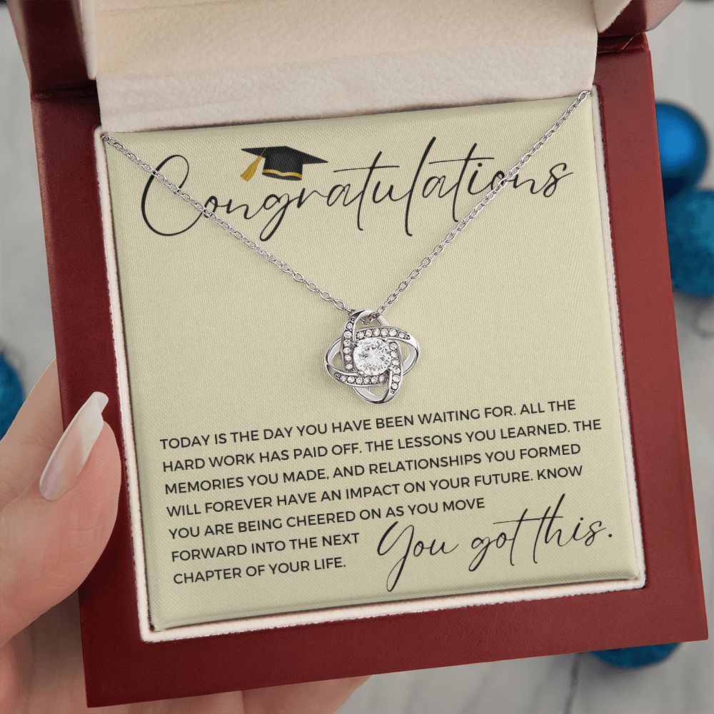 Graduation Gift For Her | You Got This Necklace 0841LT7