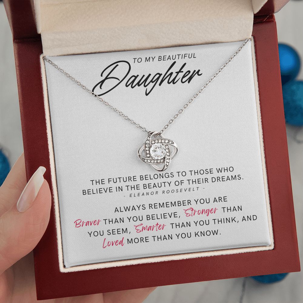 Graduation Gift For Her | Believe Necklace 0835LT1