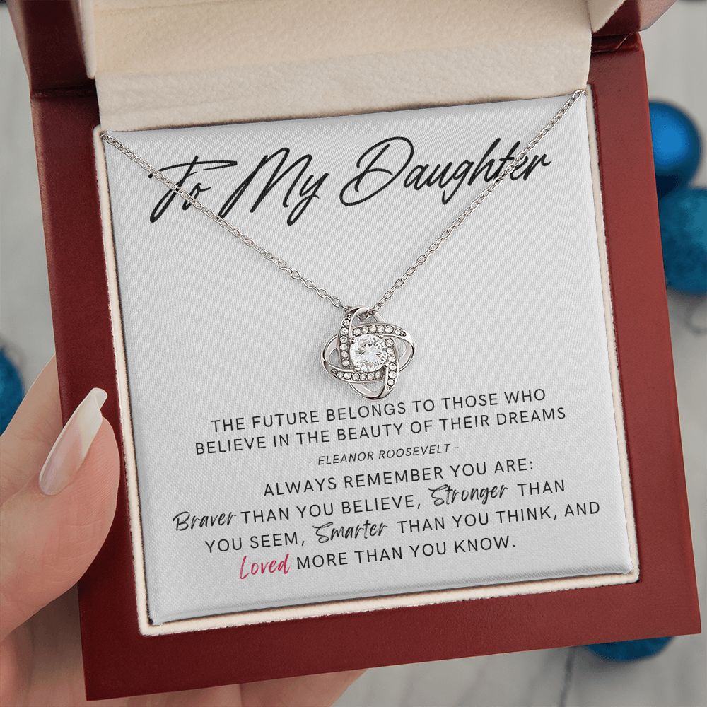 Graduation Gift For Her | Believe Necklace 0839LT1