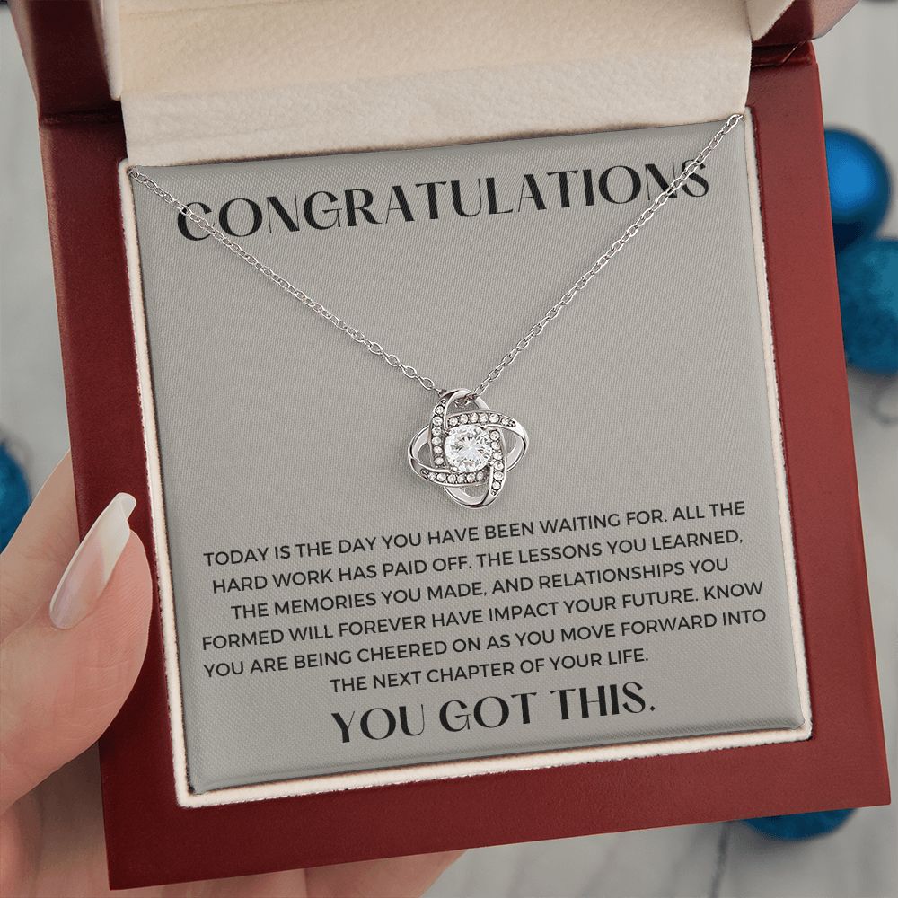 Graduation Gift For Her | You Got This Necklace 0841LT3