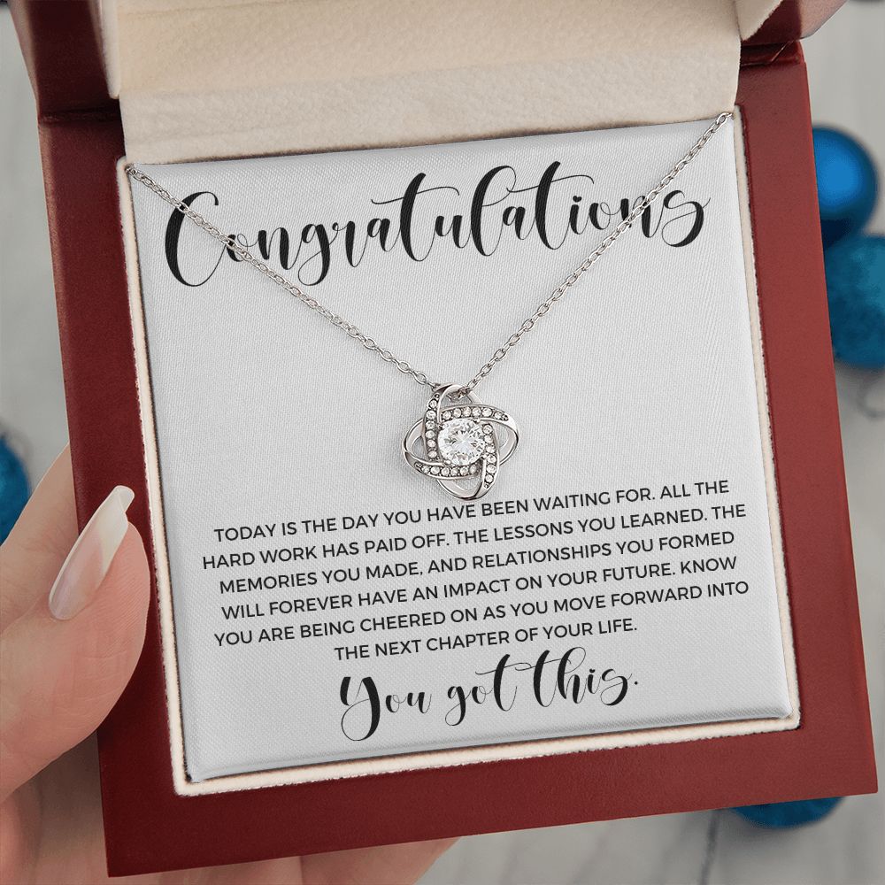 Graduation Gift For Her | You Got This Necklace 0841LT1