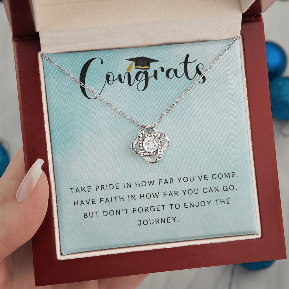 Graduation Gift For Her | Take Pride Necklace 0840LT4