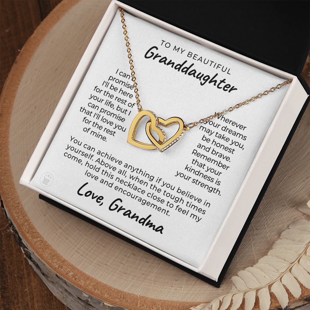 Granddaughter Gift From Grandma | My Promise Necklace 0716HT1