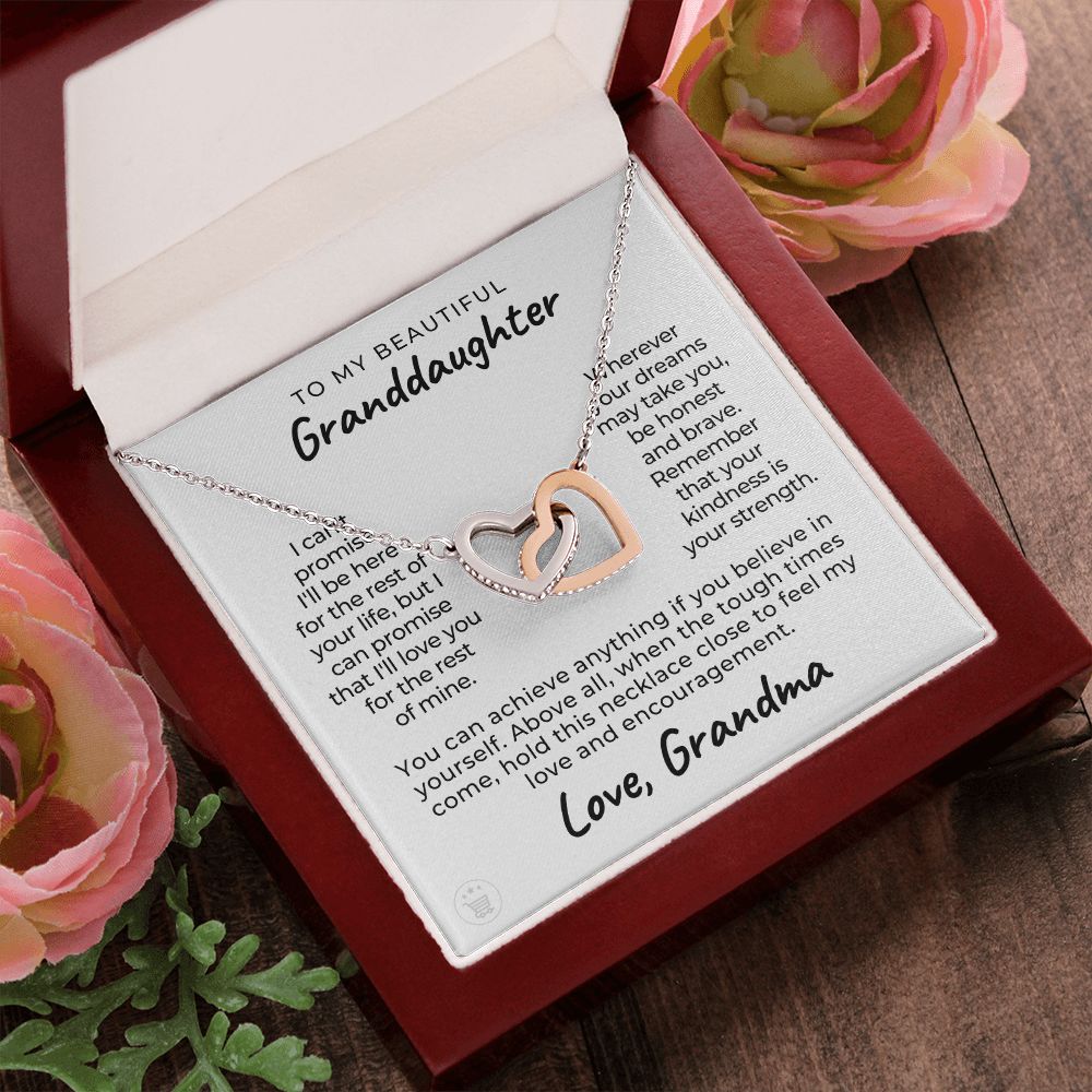 Granddaughter Gift From Grandma | My Promise Necklace 0716HT1