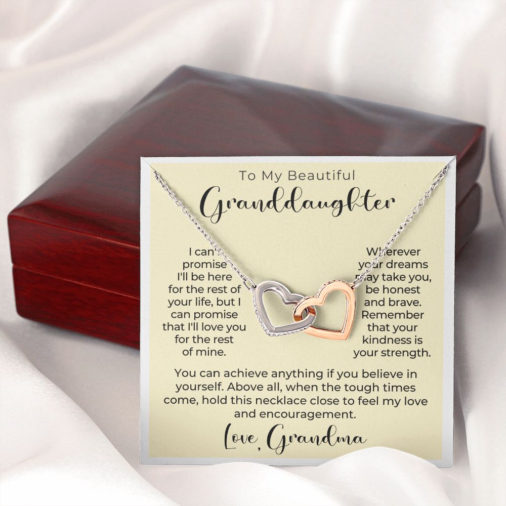 Granddaughter Gift From Grandma | My Promise Necklace 0546HT6