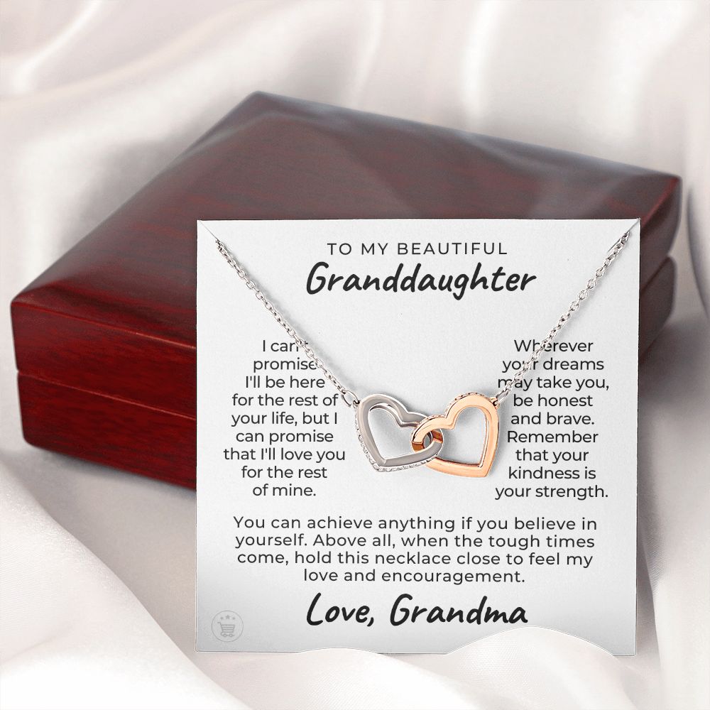 Granddaughter Gift From Grandma | My Promise Necklace 0716HT1