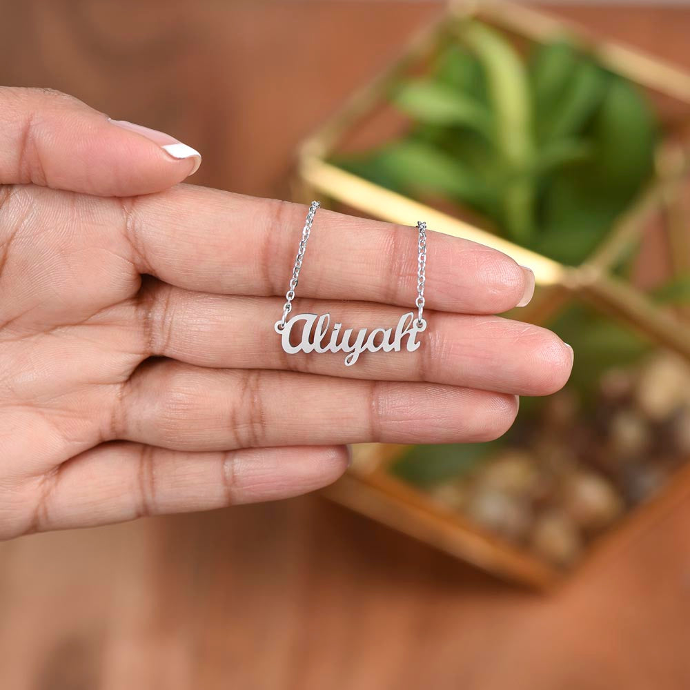 Graduation Gift For Her | Brightest Star Name Necklace 0847NNT1