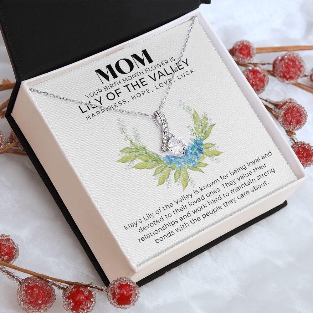 birth month necklace