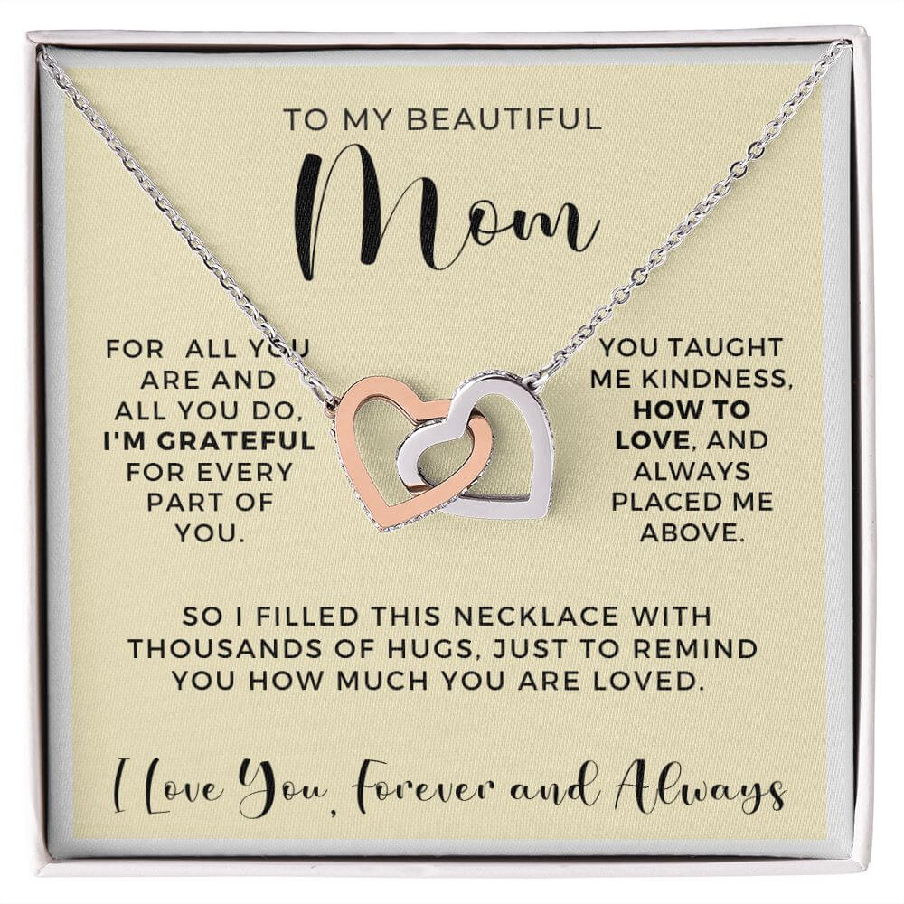 Gift For Mom | Grateful Necklace 0827HT4