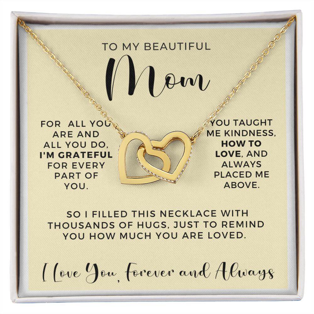 Gift For Mom | Grateful Necklace 0827HT4