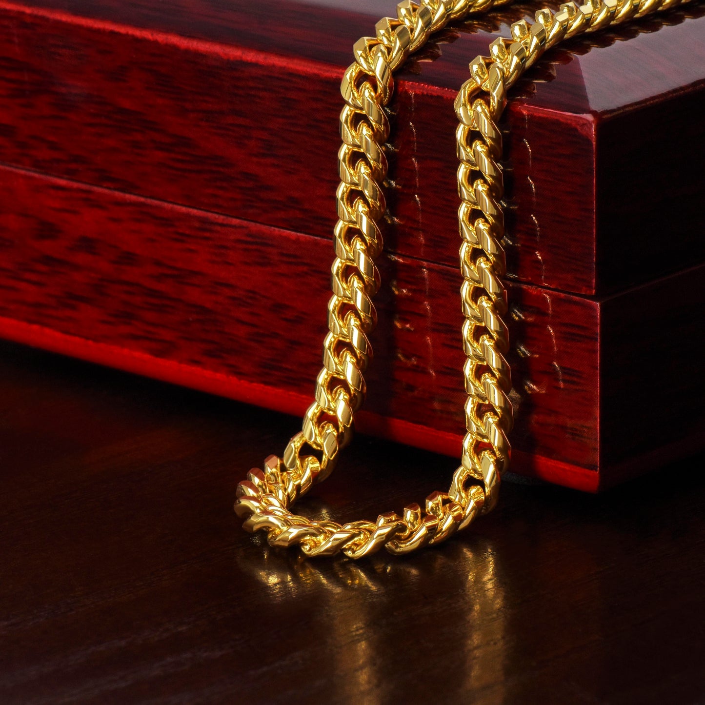 Graduation Gift For Him | Brightest Star Cuban Link Chain 0847CT2