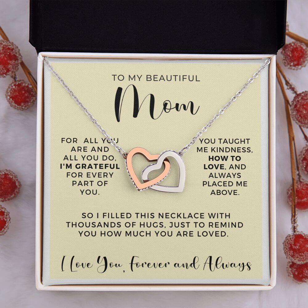 Gift For Mom | Grateful Necklace 0827HT4