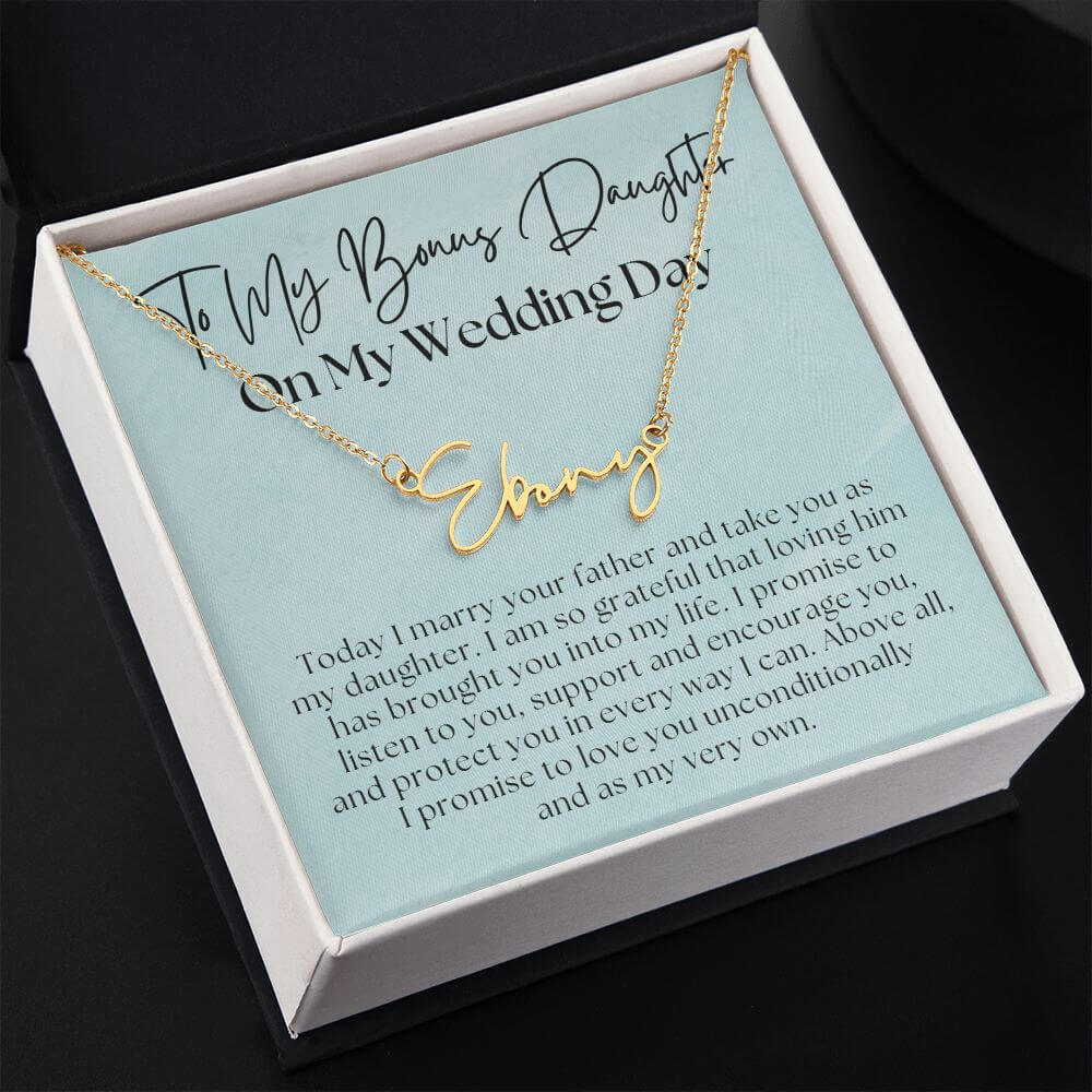 step daughter wedding gift