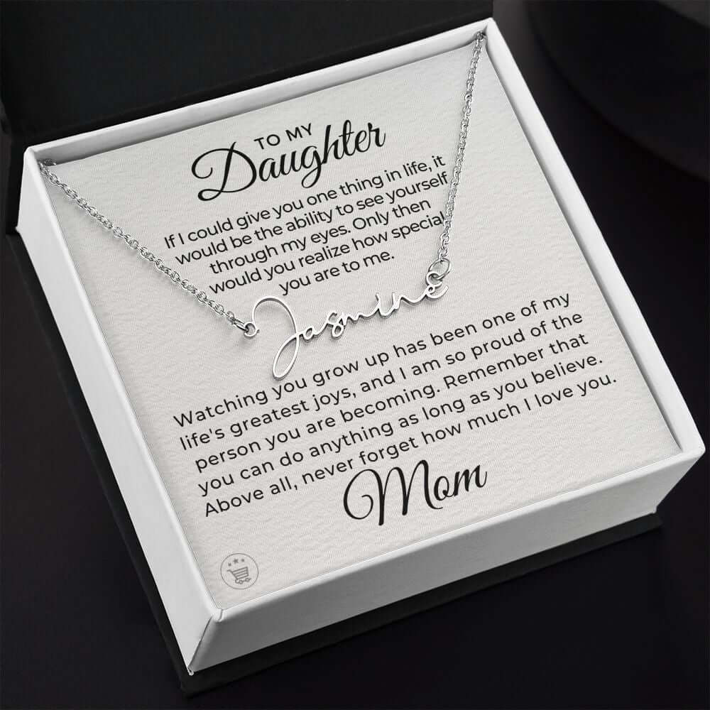 personalized name necklace