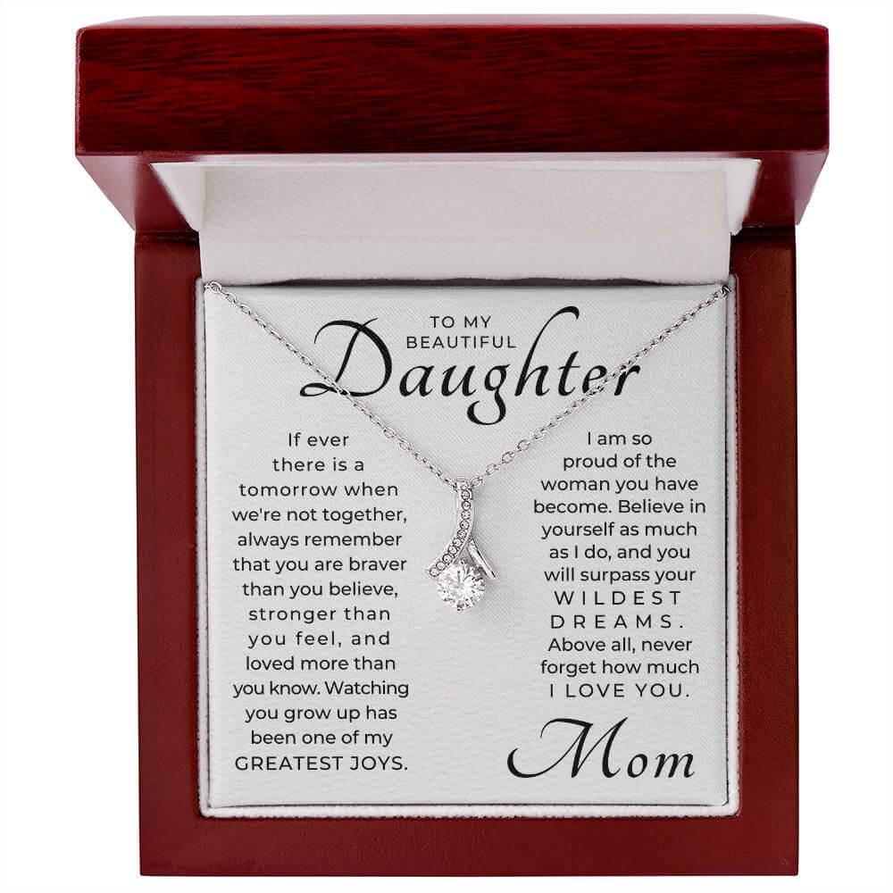 mother daughter necklace