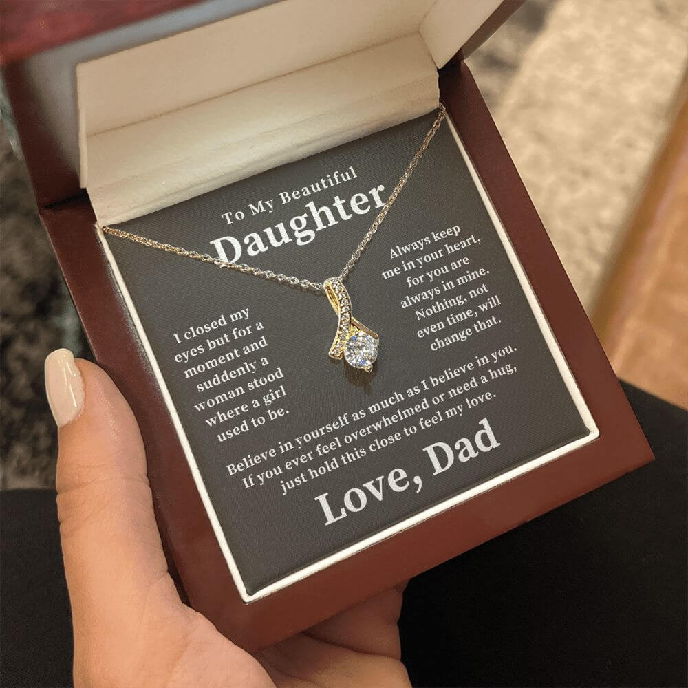 mother daughter necklace