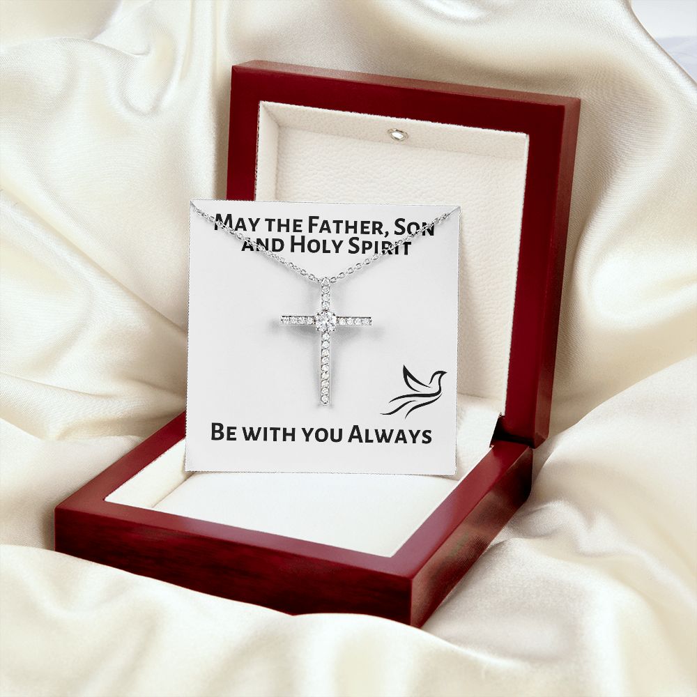 Christian Gift For Her | Cross Necklace 0825T1CN