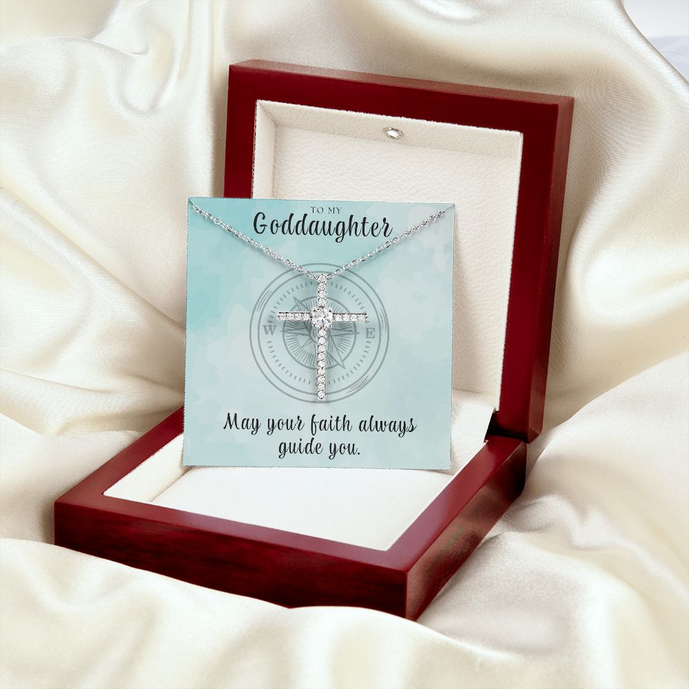 Christian Gift For Her | Faith Cross Necklace 0812CN