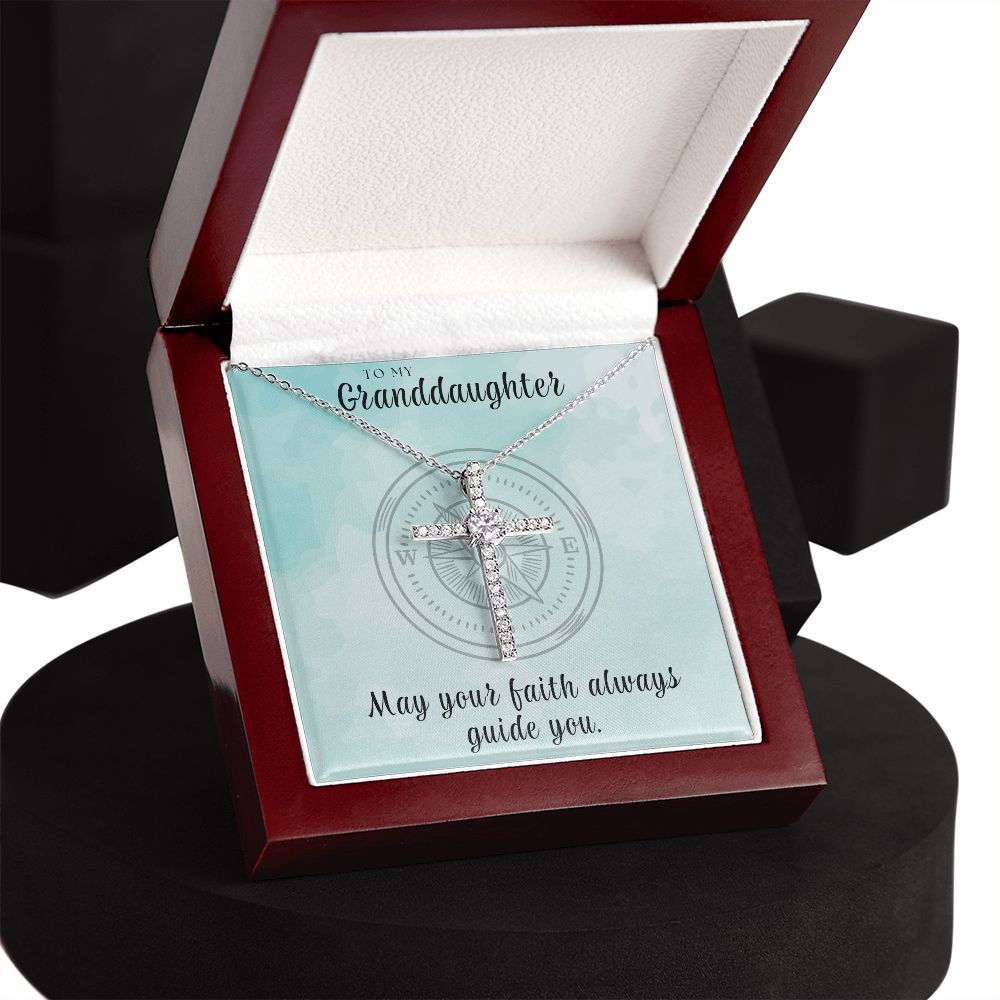 Christian Gift For Her | Faith Cross Necklace 0810CN