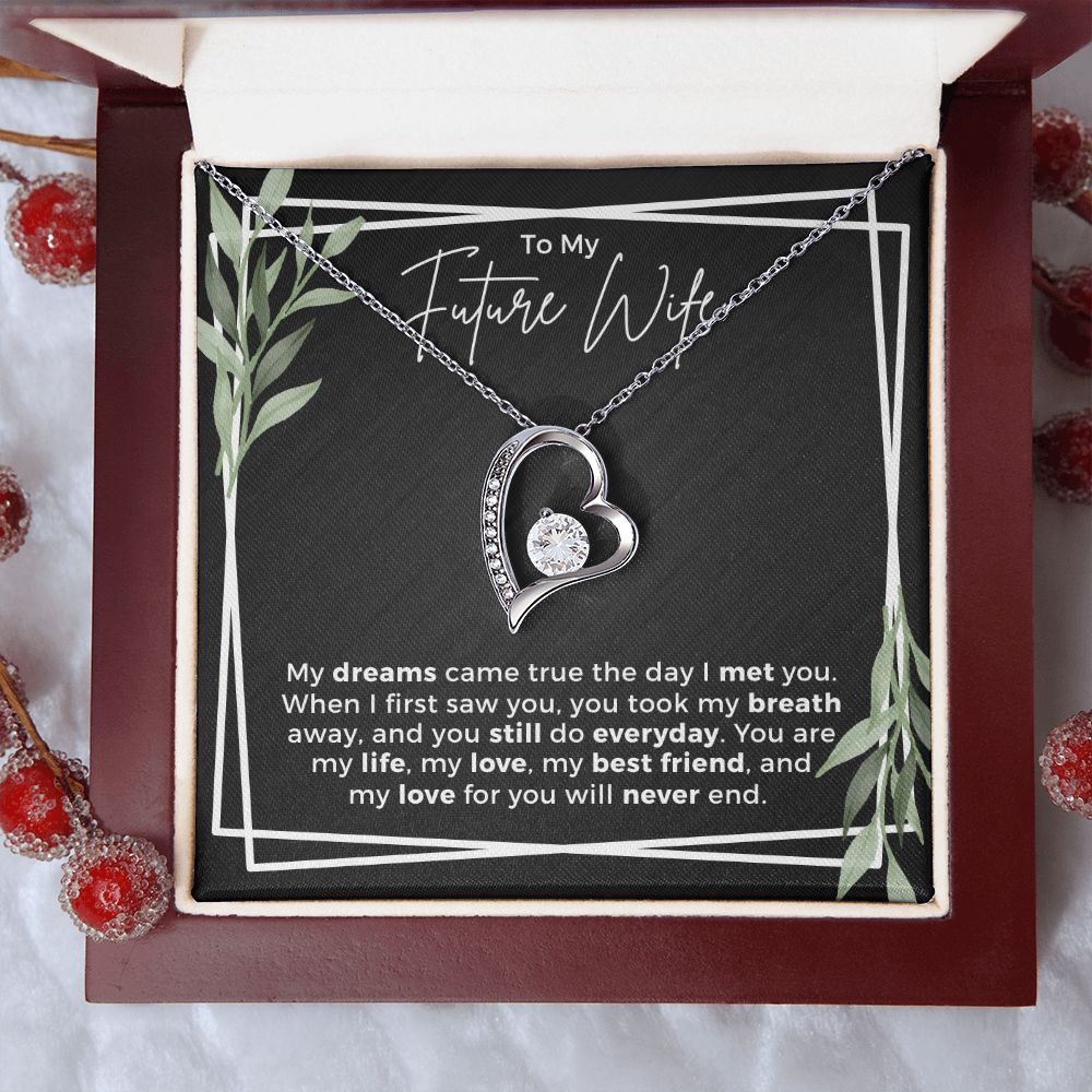 Future Wife, Mrs. Gift | Dreams Came True Necklace 0743T10F