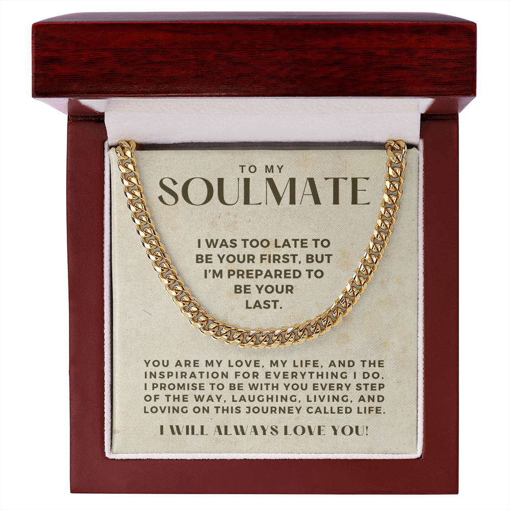 Soulmate Gift | Every Step Cuban Link Chain 0570T8