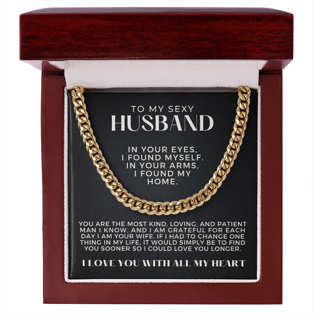 Gift For Husband | One Thing Cuban Link Chain 0694T4