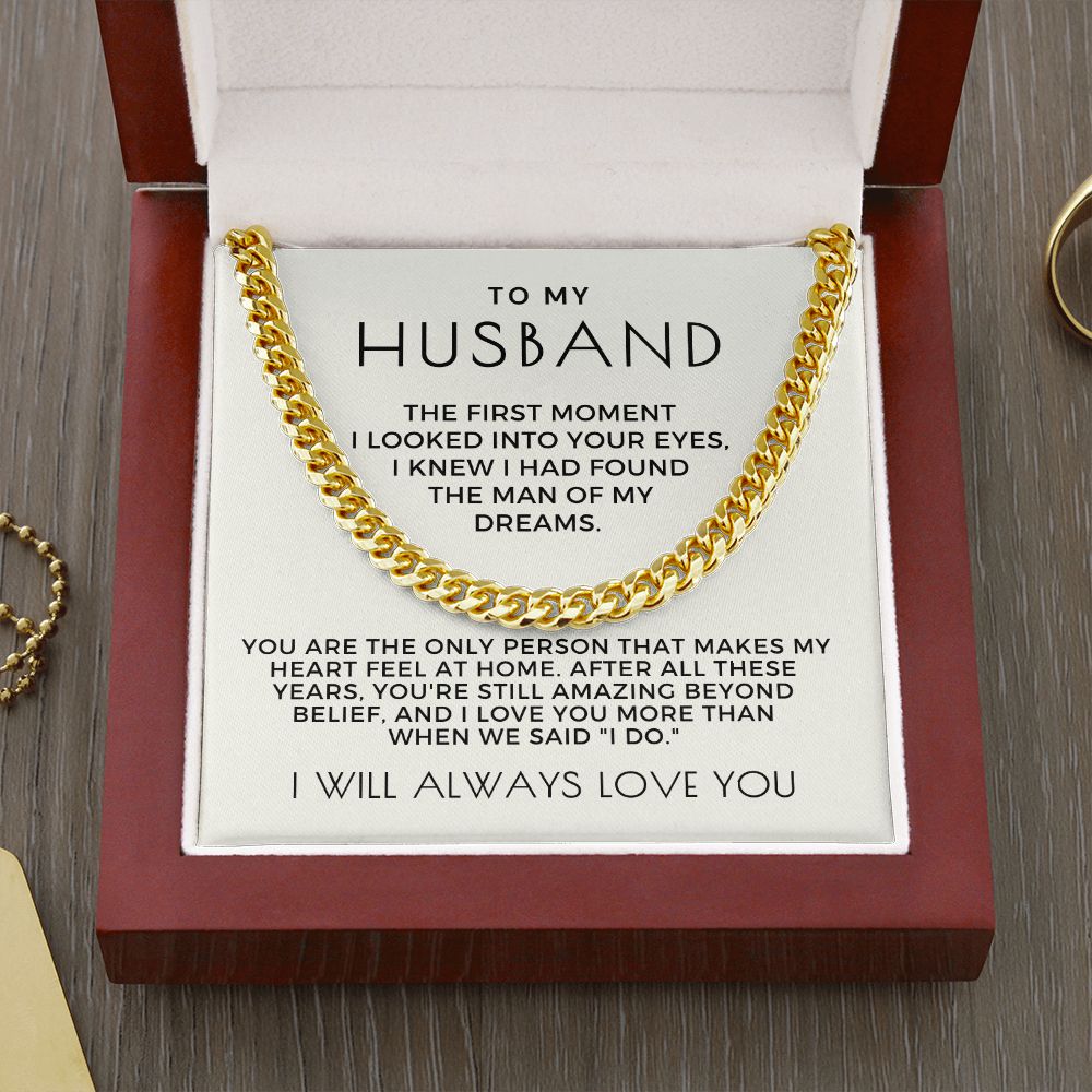 Gift For Husband | My Dreams Cuban Link Chain 0697T3